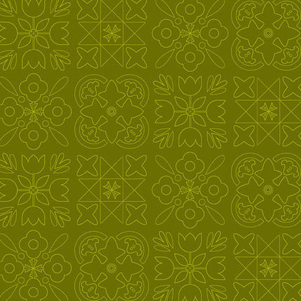 Color Camp Grove Fat Quarter Pack | Alison Glass | Andover Fabrics
