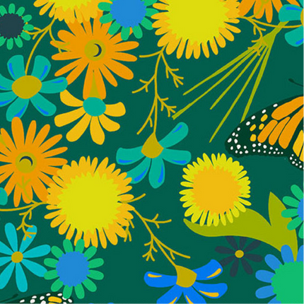 **PREORDER** Redwood Monarch Grove 108" Wideback | Alison Glass | Andover Fabrics