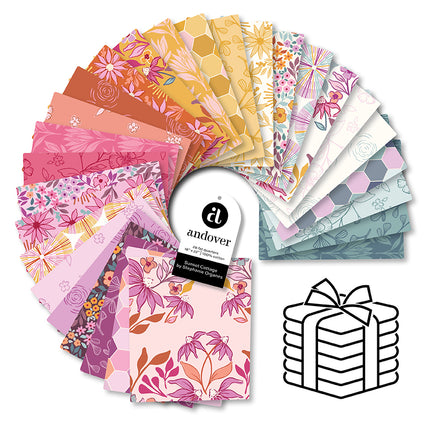 **PREORDER** Sunset Cottage Fat Quarter Pack | Stephanie Organes | Andover Fabrics