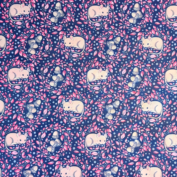 Whimsical Woods: Mice & Acorns Midnight | Hamilton Collection
