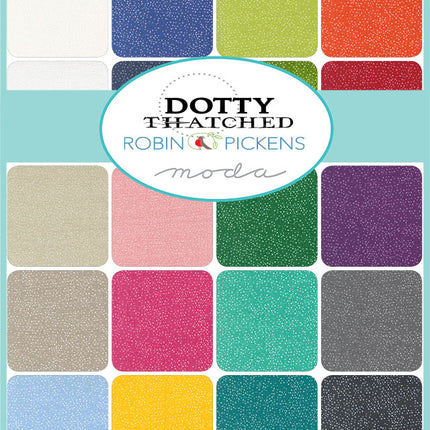Dotty Thatched Jelly Roll | Robin Pickens | Moda