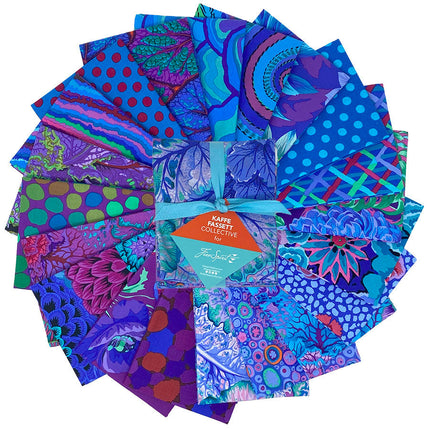 **COMING SOON** Kaffe Fassett Classics 2025 Royal Fat Quarter Pack | Kaffe Fassett | Free Spirit Fabrics