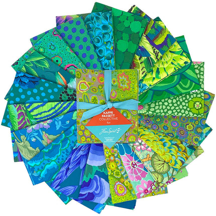 **COMING SOON** Kaffe Fassett Classics 2025 Tidal Fat Quarter Pack | Kaffe Fassett | Free Spirit Fabrics