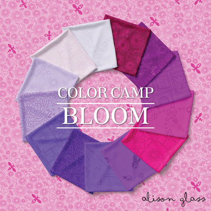 Color Camp Bloom Fat Quarter Pack | Alison Glass | Andover Fabrics