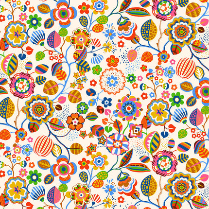 **PREORDER** Primavera: Tree Flower Ecru | Sholto Drumlanrig | Thread & Ink