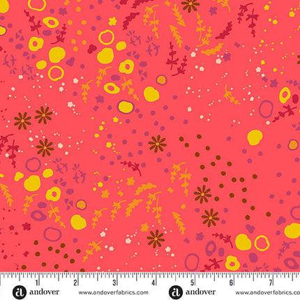 Sun Print 2026 Equanimity Strawberry | Alison Glass| Andover Fabrics
