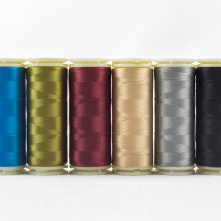 WonderFil InvisaFil 100wt | B004 Mini Thread Pack [6 Colours]