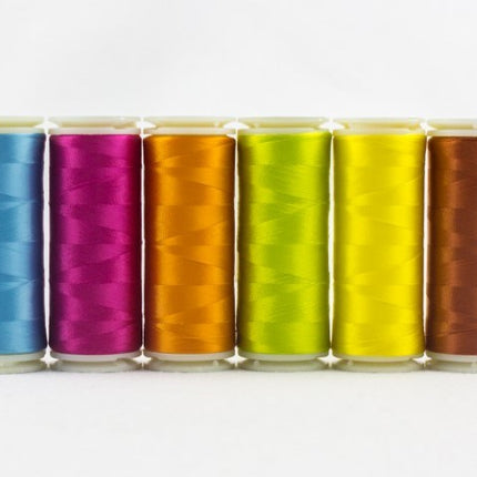 WonderFil InvisaFil 100wt | B007 Mini Thread Pack [6 Colours]