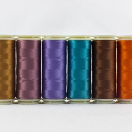 WonderFil InvisaFil 100wt | B009 Mini Thread Pack [6 Colours]