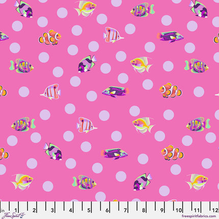 **PREORDER** Floral Reef: School Crossing - Delphine | Tula Pink | Free Spirit Fabrics