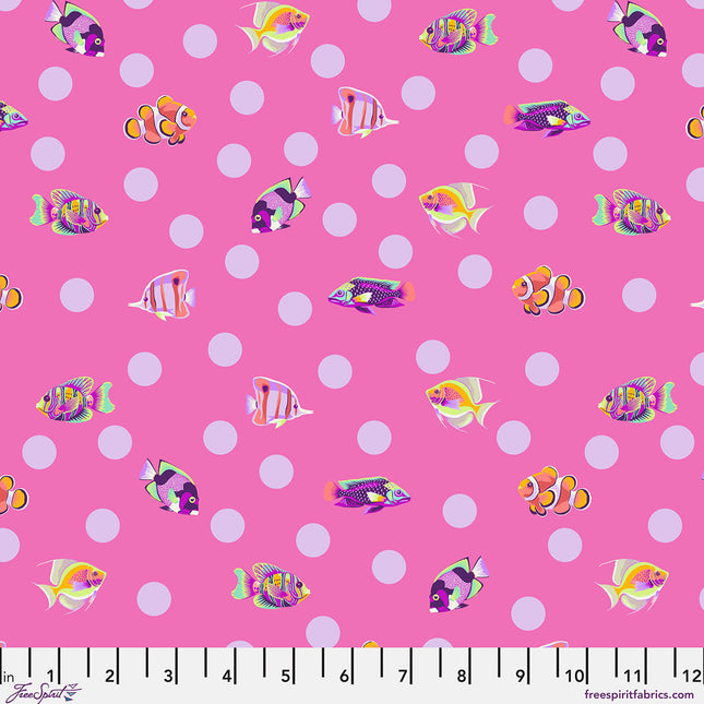 **PREORDER** Floral Reef: School Crossing - Delphine | Tula Pink | Free Spirit Fabrics