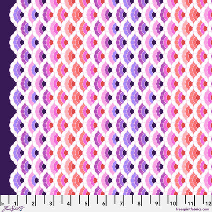 Floral Reef: Aquatic Lace - Ultraviolet | Tula Pink | Free Spirit Fabrics