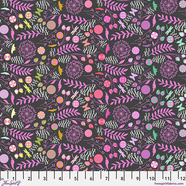 **PREORDER** Prince Charming Déjà Vu: Dandelion Licorice | Tula Pink | Free Spirit Fabrics