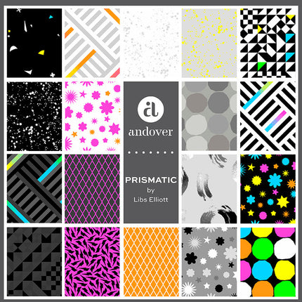 **PREORDER** Prismatic Fat Quarter Pack | Libs Elliot| Andover Fabrics