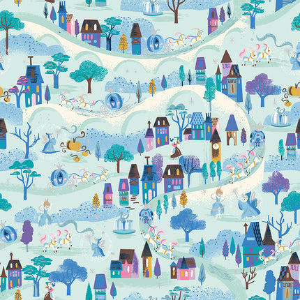 **PREORDER** Wishes: Moonlight Bleached Denim Sparkle | Jill Howarth| Riley Blake