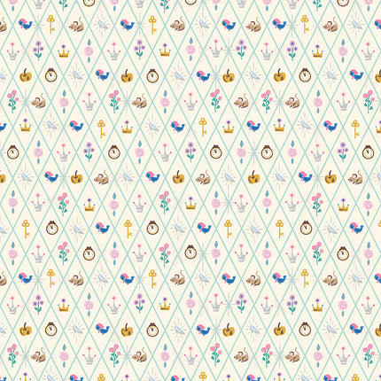 **PREORDER** Wishes: Diamond Vintage White Sparkle | Jill Howarth| Riley Blake