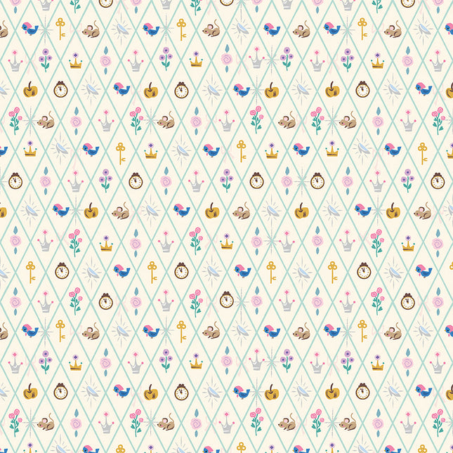 **PREORDER** Wishes: Diamond Vintage White Sparkle | Jill Howarth| Riley Blake