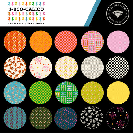 **PREORDER** 1-800 Calico Fat Quarter Pack | Alexia Abegg | Ruby Star Society
