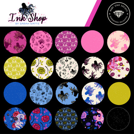 **PREORDER** Ink Shop Fat Quarter Pack | Sarah Watts | Ruby Star Society