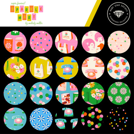 **PREORDER** Sparkle Mart Fat Quarter Pack | Melody Miller | Ruby Star Society